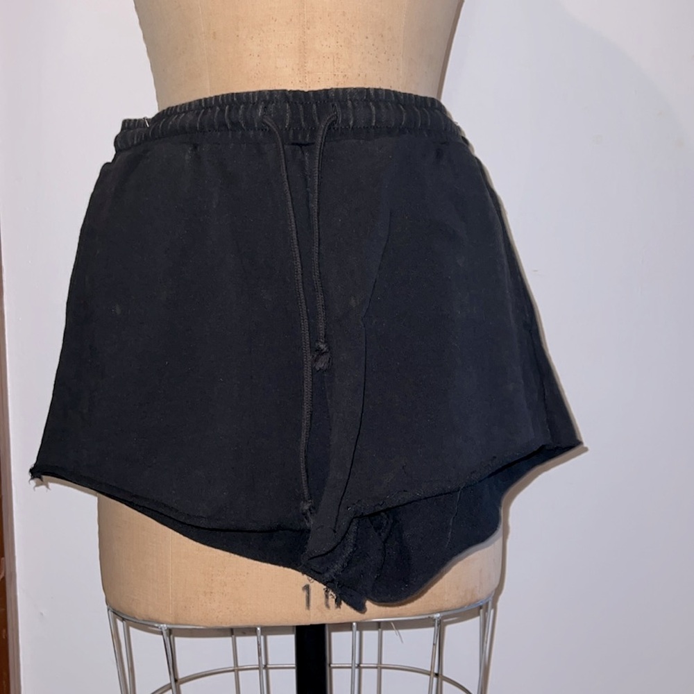Forever21 Faded Wash Back Short Shorts L